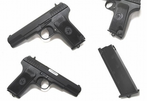 SRC トカレフ ガスブローバックガスガンブラック TOKAREV 樹脂