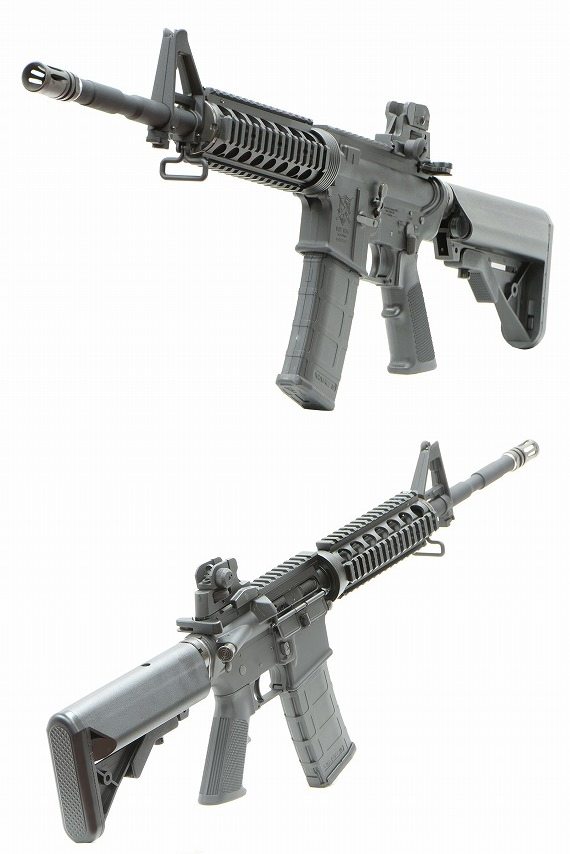 WA ウエスタンアームズ M4A1 ガスブローバック FAB バイポッドグリップ WA M4A1 フルメタルカスタム CQB-R ガスブローバック レビュー