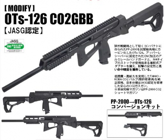 Modify製 PP-2K コンバージョンキット(OTs-126) Modify製 PP-2K コンバージョンキット(OTs-126)