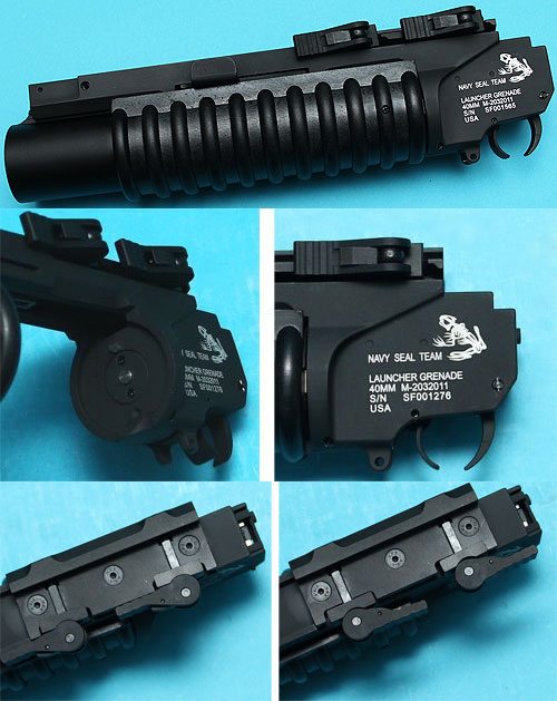 G&P スカル・フロッグ・タイプ クイック・ロック QD M203 グレネード
