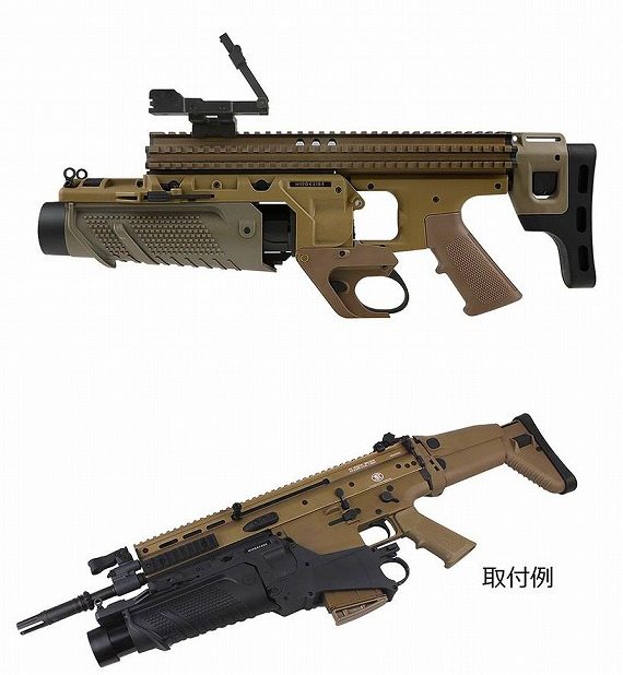 ｎｂ ｆｎ ｍｋ１３ ｅｇｌｍタイプグレネードランチャー ｄｘ ｖｅｒ ｓｃａｒ ｌ ｈ対応 ｔａｎ ｓｙｗ ００１ ｔａｎ ミリタリーショップtank