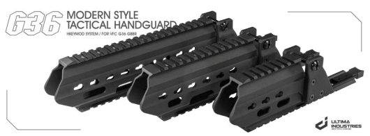 ULTIMA G36 Modern style Tactical Handguard UTM-G36THG- [ミリタリー